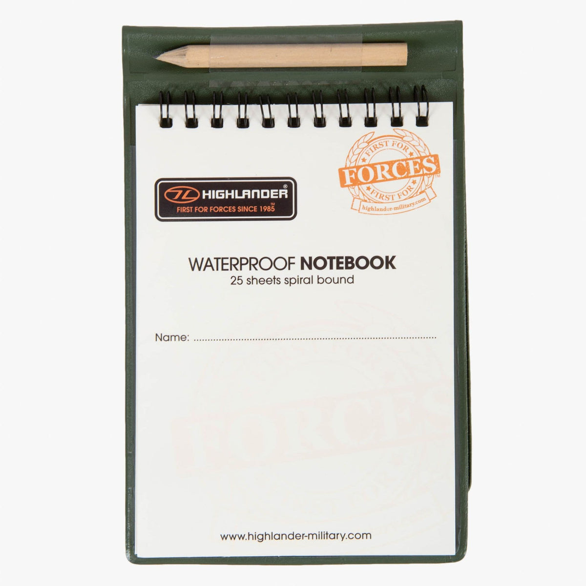 Waterproof Notebook 15x105cm